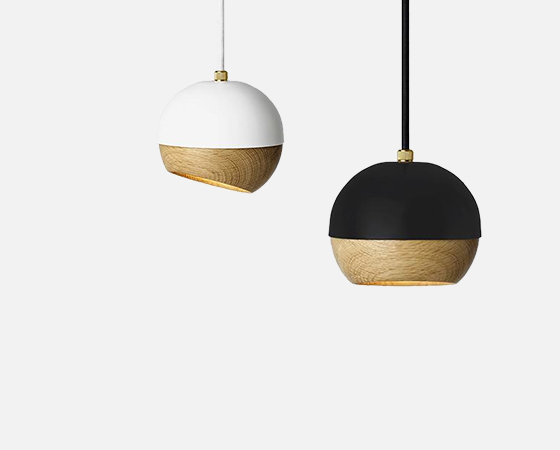 Wooden lamp
